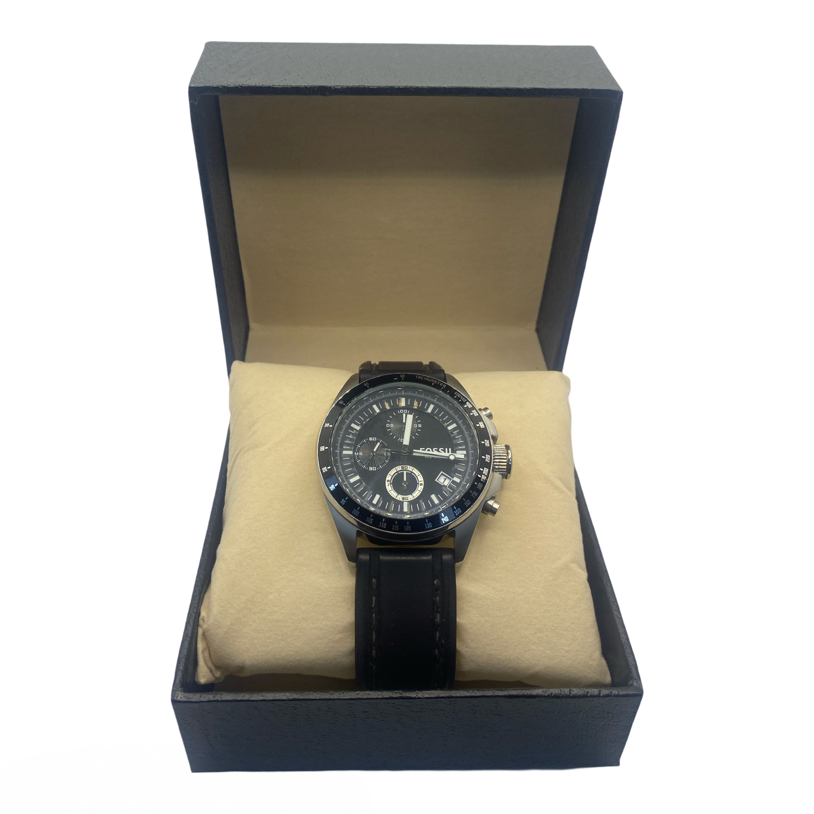 FOSSIL Decker CH2573 Gents Watch - Cleaned & Serviced - Original Strap